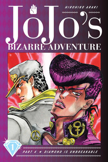 JoJo's Bizarre Adventure: Part 4--Diamond Is Unbreakable, Vol. 1 — manga cover