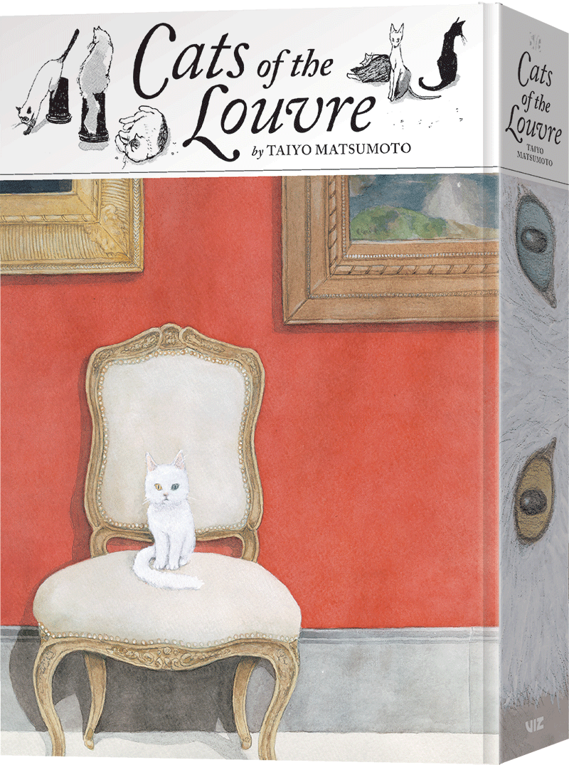 Cats of the Louvre — manga cover