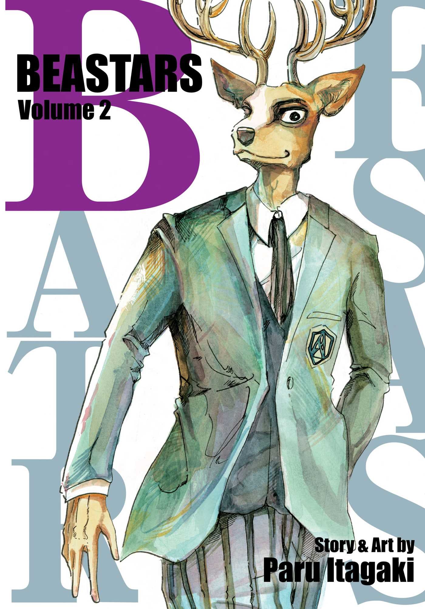 BEASTARS, Vol. 2 — manga cover