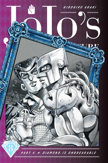 JoJo's Bizarre Adventure: Part 4--Diamond Is Unbreakable, Vol. 8 — manga cover