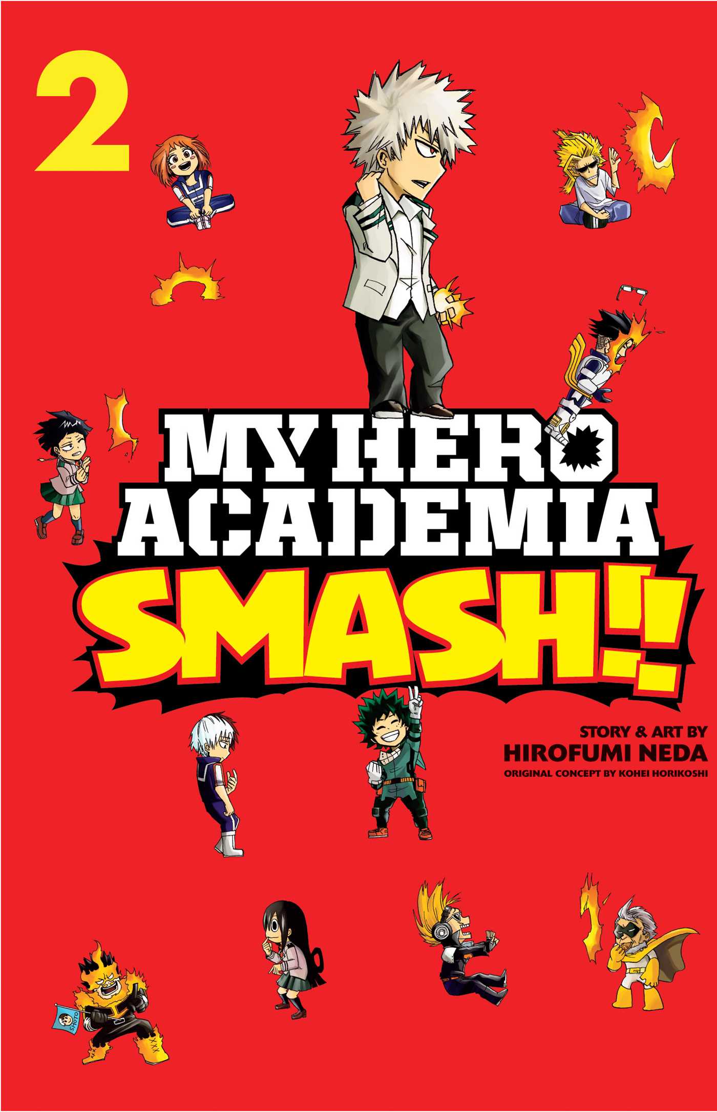 My Hero Academia: Smash!!, Vol. 2 — manga cover