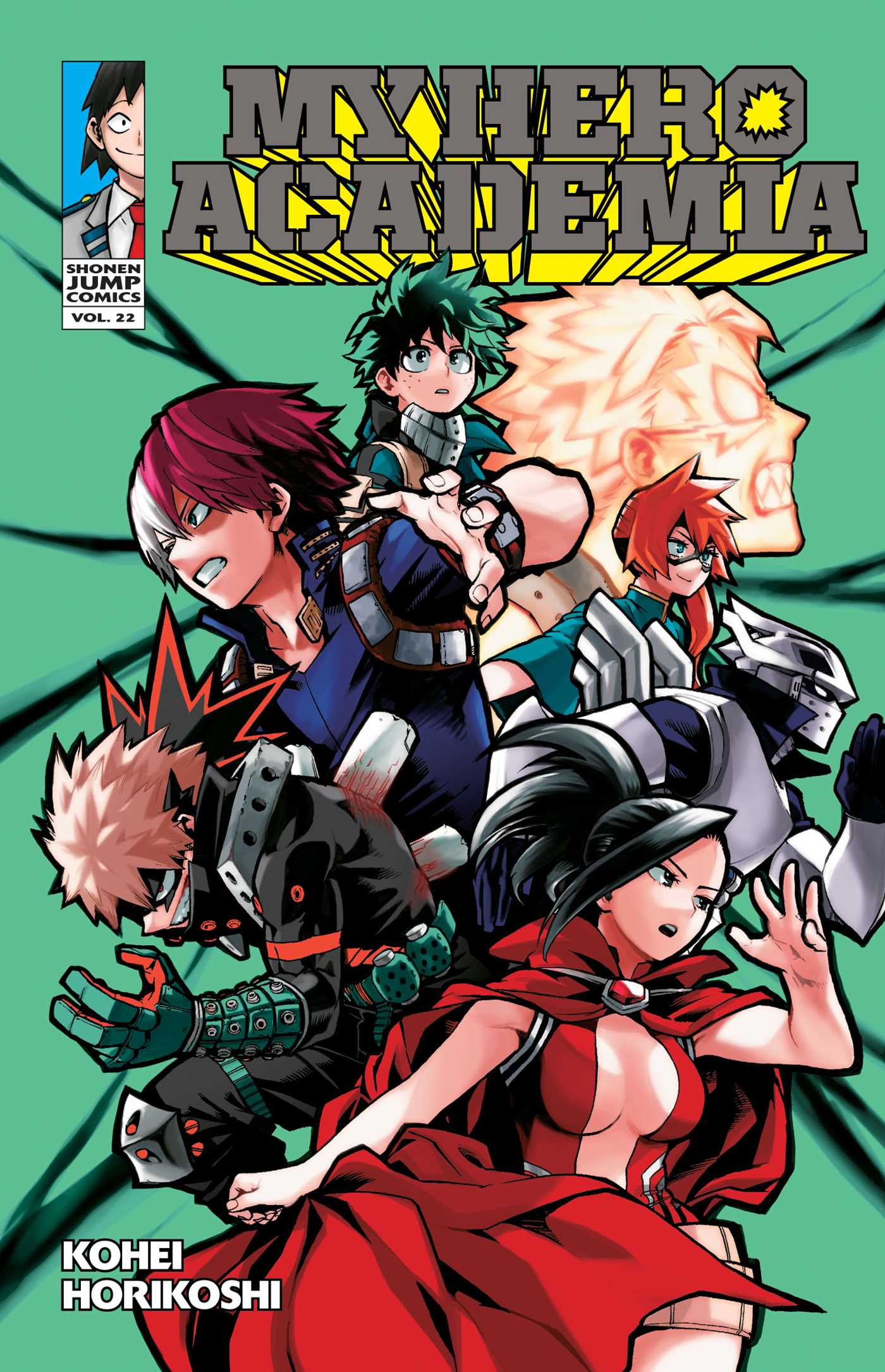 My Hero Academia, Vol. 22 — manga cover