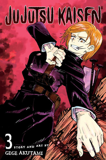 Jujutsu Kaisen, Vol. 3 — manga cover