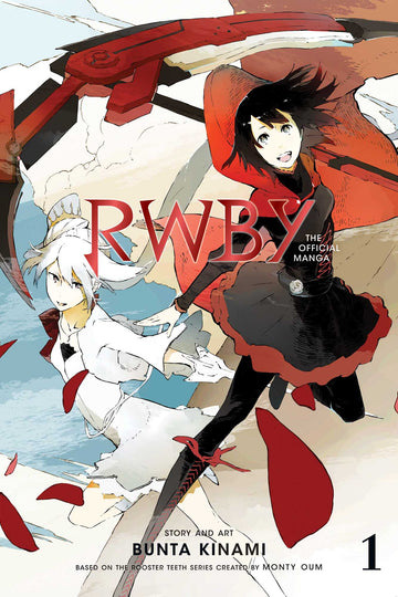 RWBY: The Official Manga, Vol. 1 — manga cover