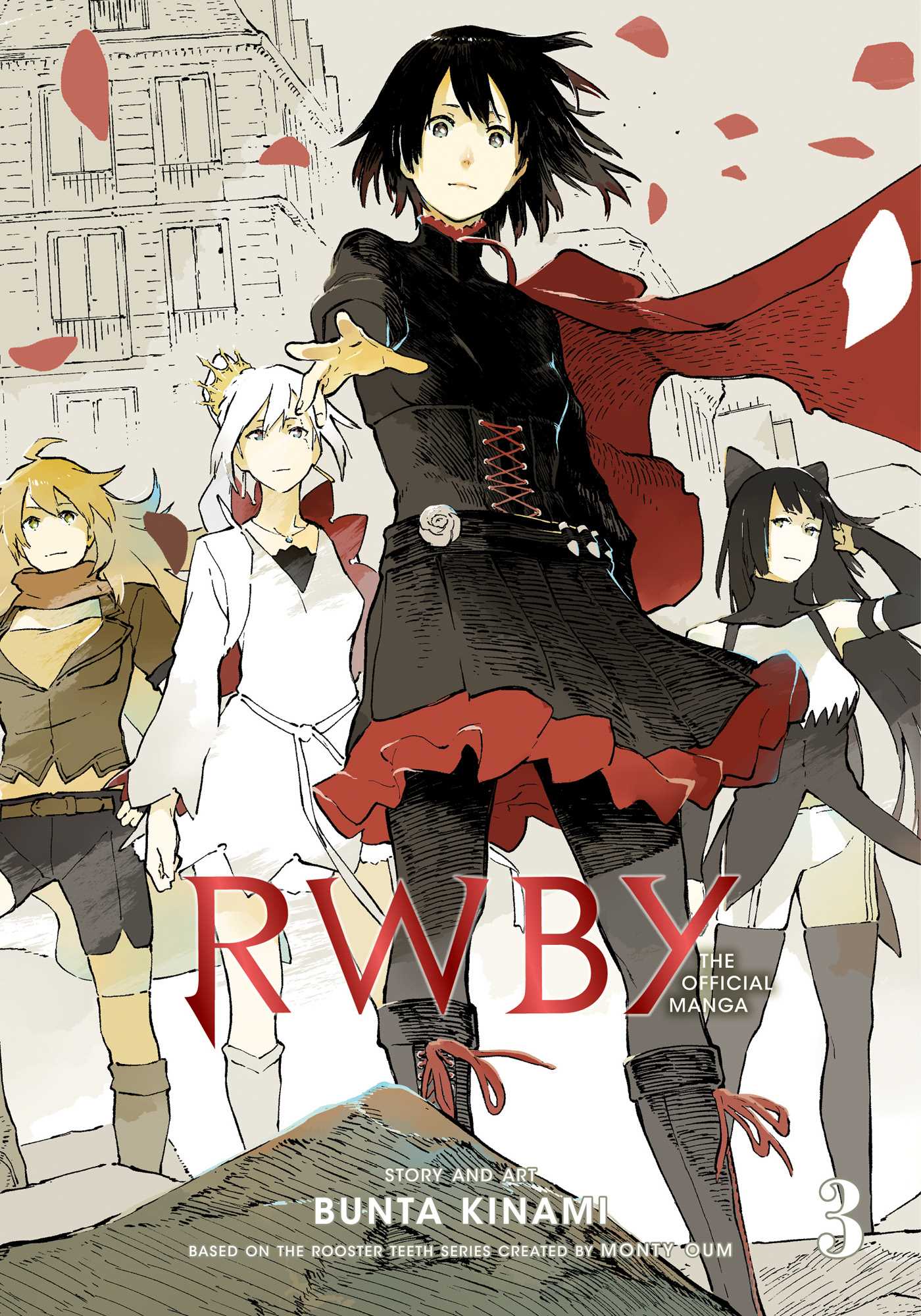 RWBY: The Official Manga, Vol. 3 — manga cover