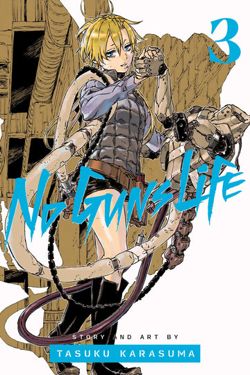 No Guns Life, Vol. 3 — manga cover