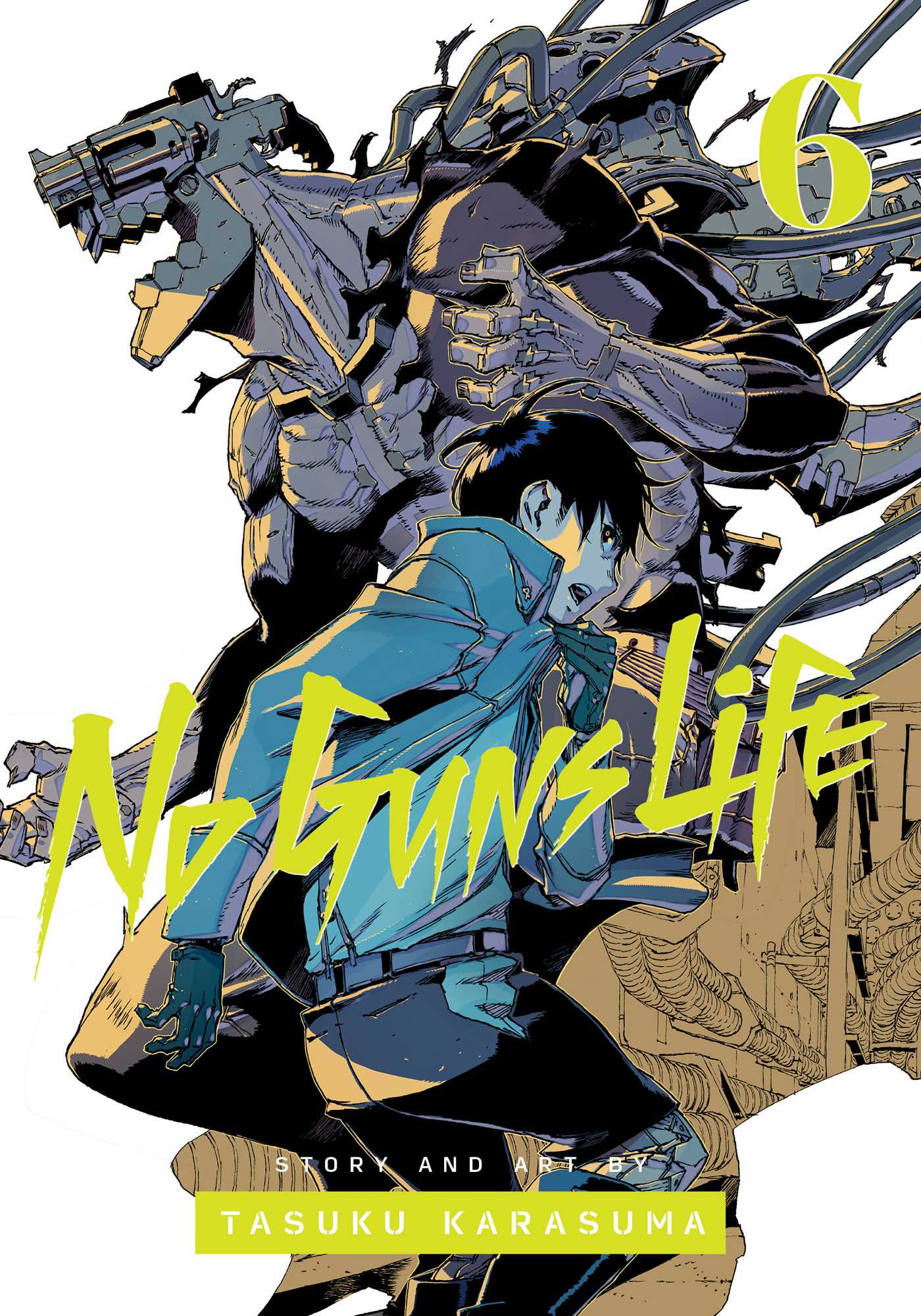 No Guns Life, Vol. 6 — manga cover