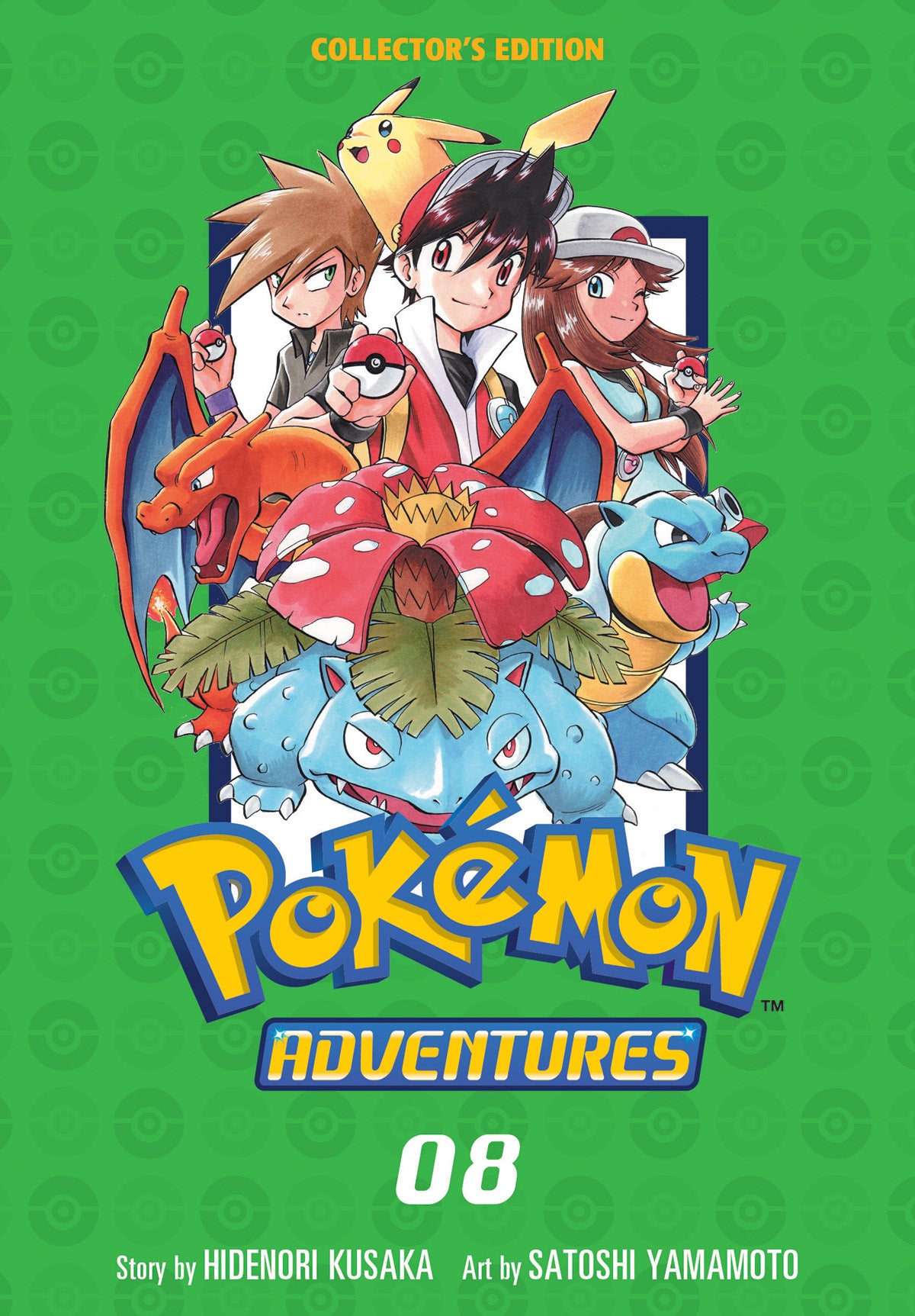 Pokémon Adventures Collector's Edition, Vol. 8 — manga cover