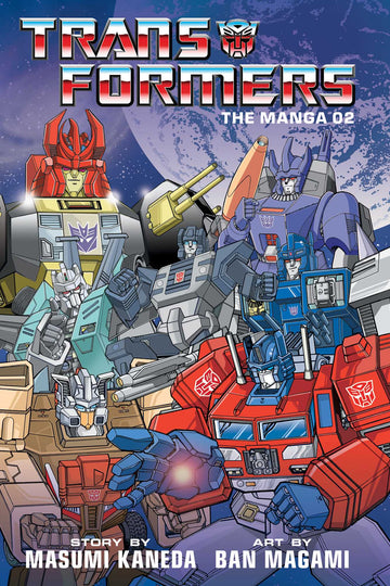 Transformers: The Manga, Vol. 2 — manga cover