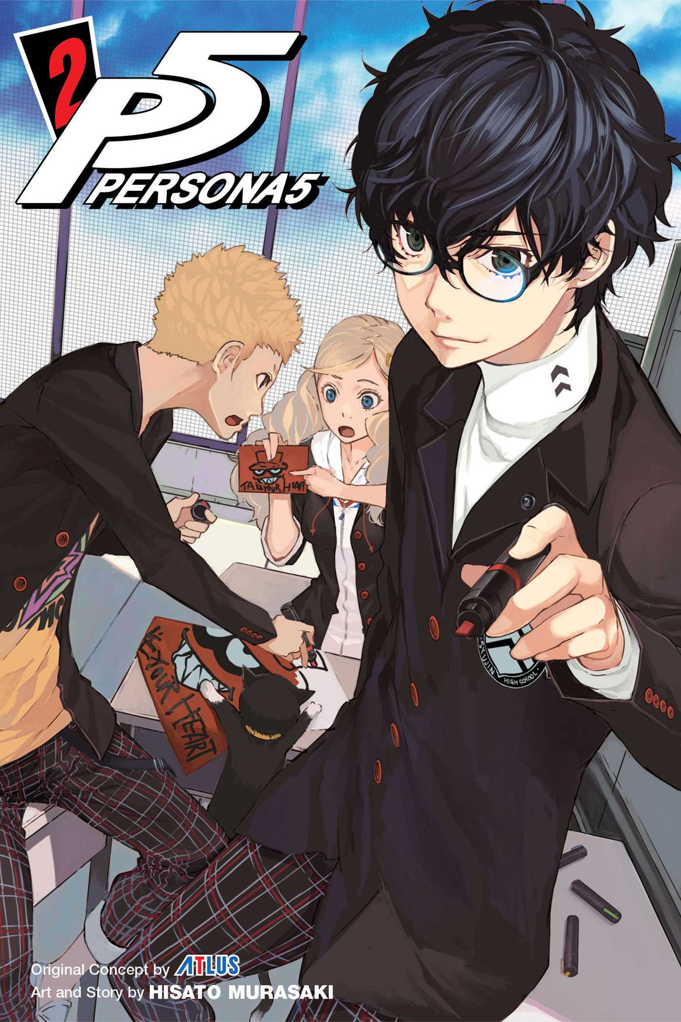 Persona 5, Vol. 2 — manga cover