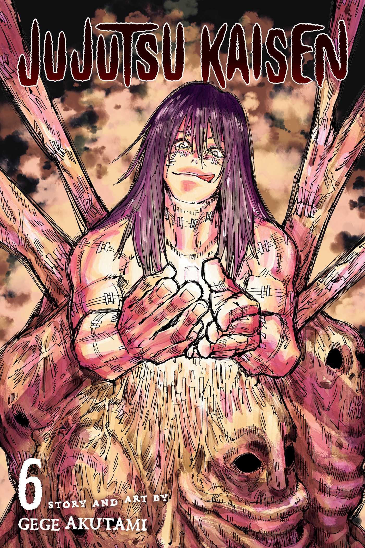 Jujutsu Kaisen, Vol. 6 — manga cover