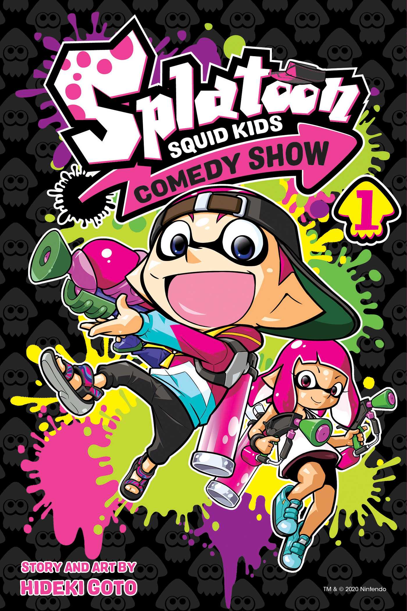 Splatoon: Squid Kids Comedy Show, Vol. 1 — manga cover