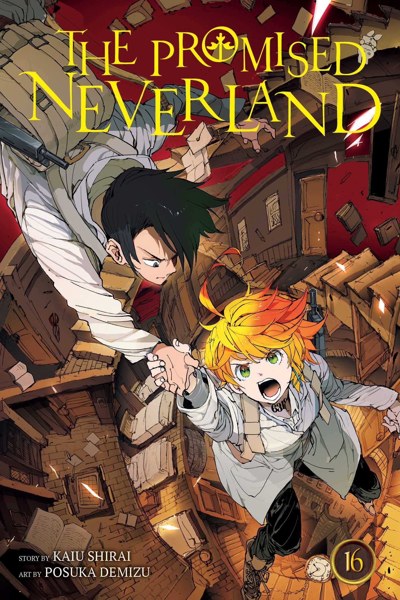 The Promised Neverland, Vol. 16 — manga cover