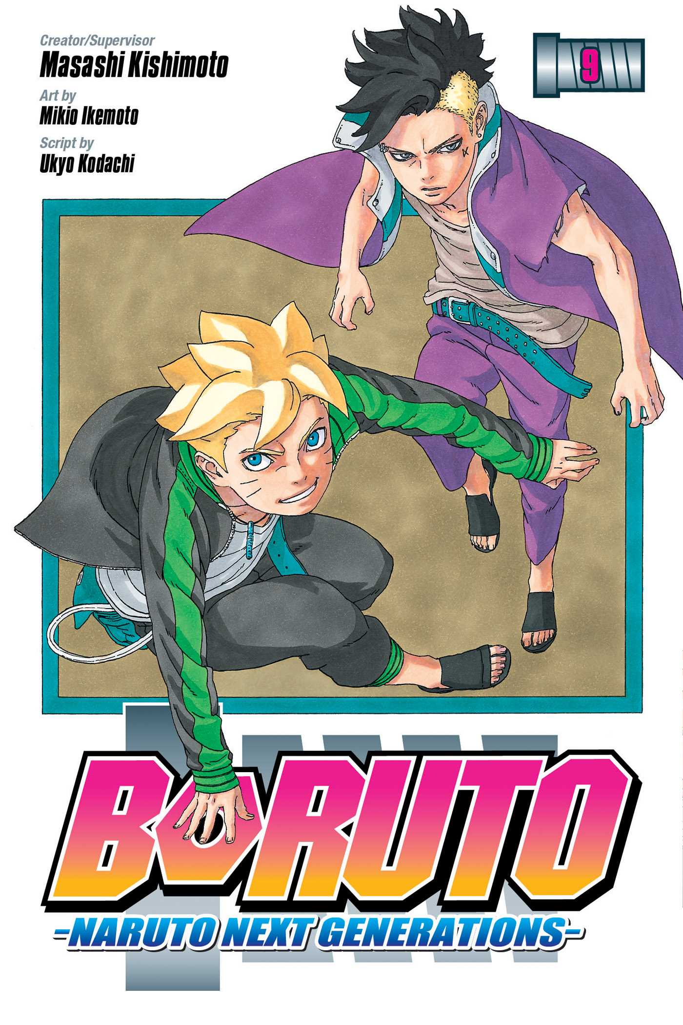 Boruto: Naruto Next Generations, Vol. 9 — manga cover