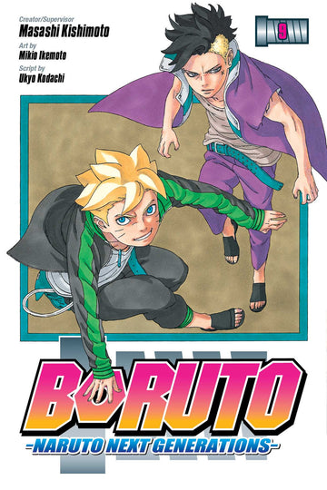Boruto: Naruto Next Generations, Vol. 9 — manga cover
