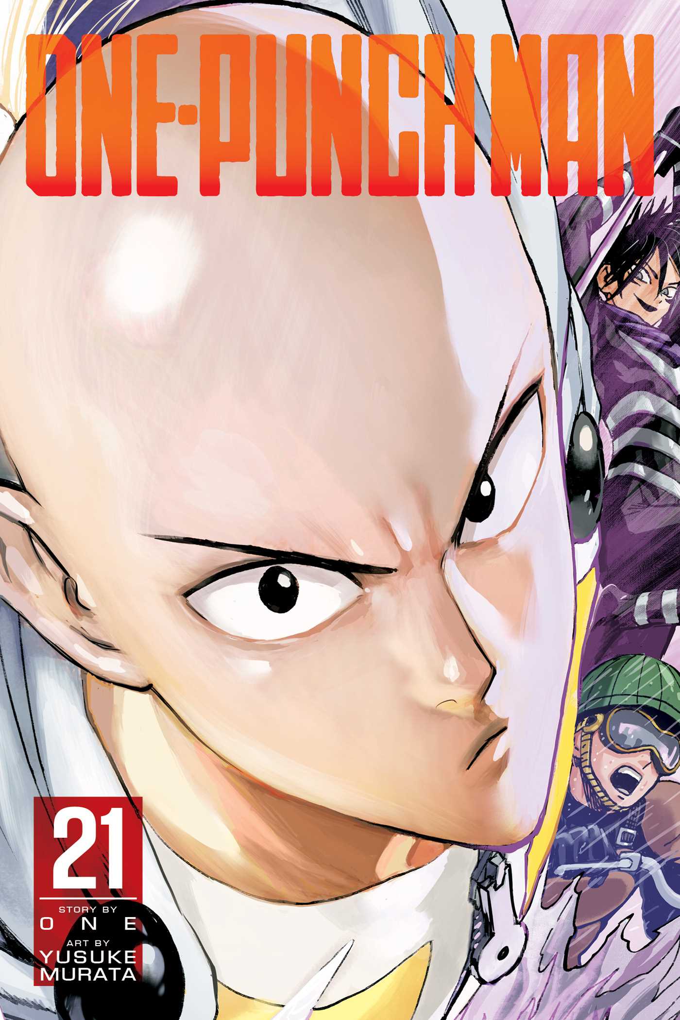 One-Punch Man, Vol. 21 — manga cover