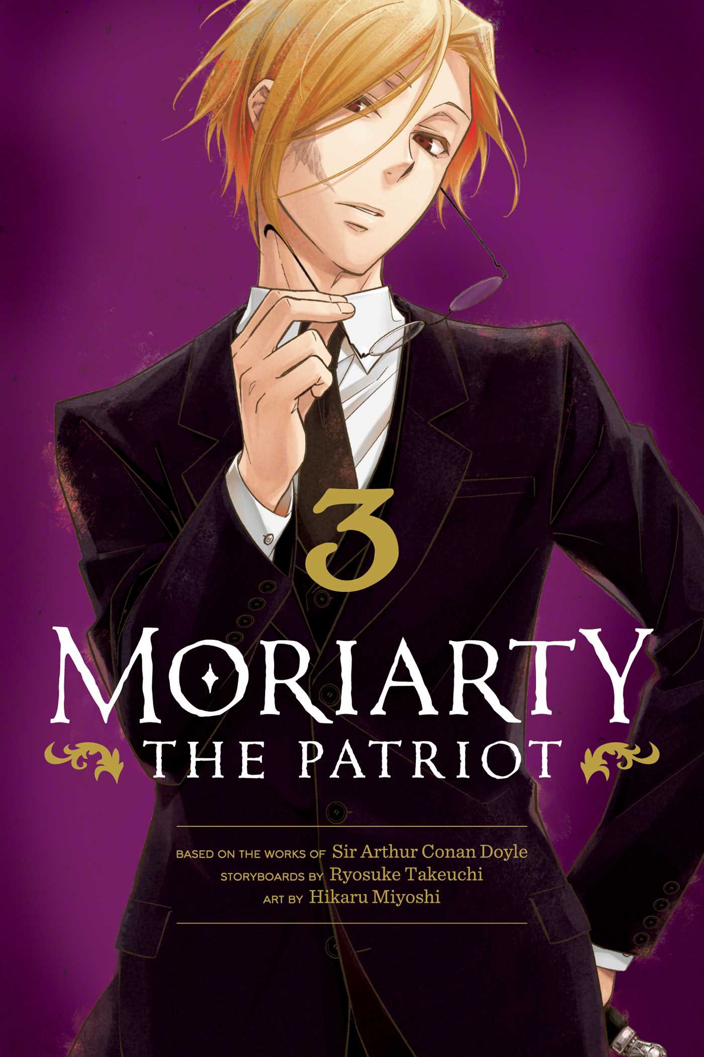 Moriarty the Patriot, Vol. 3 — manga cover