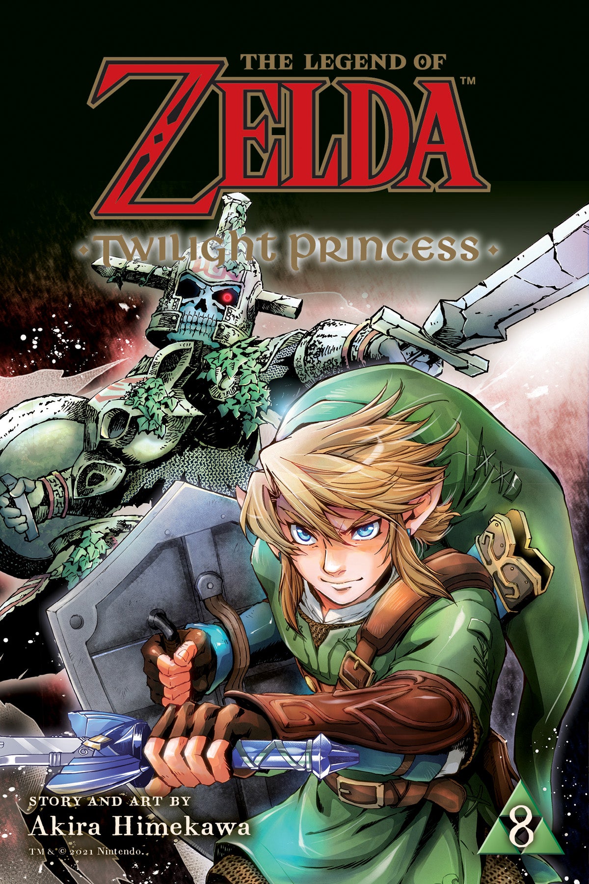 The Legend of Zelda: Twilight Princess, Vol. 8 — manga cover