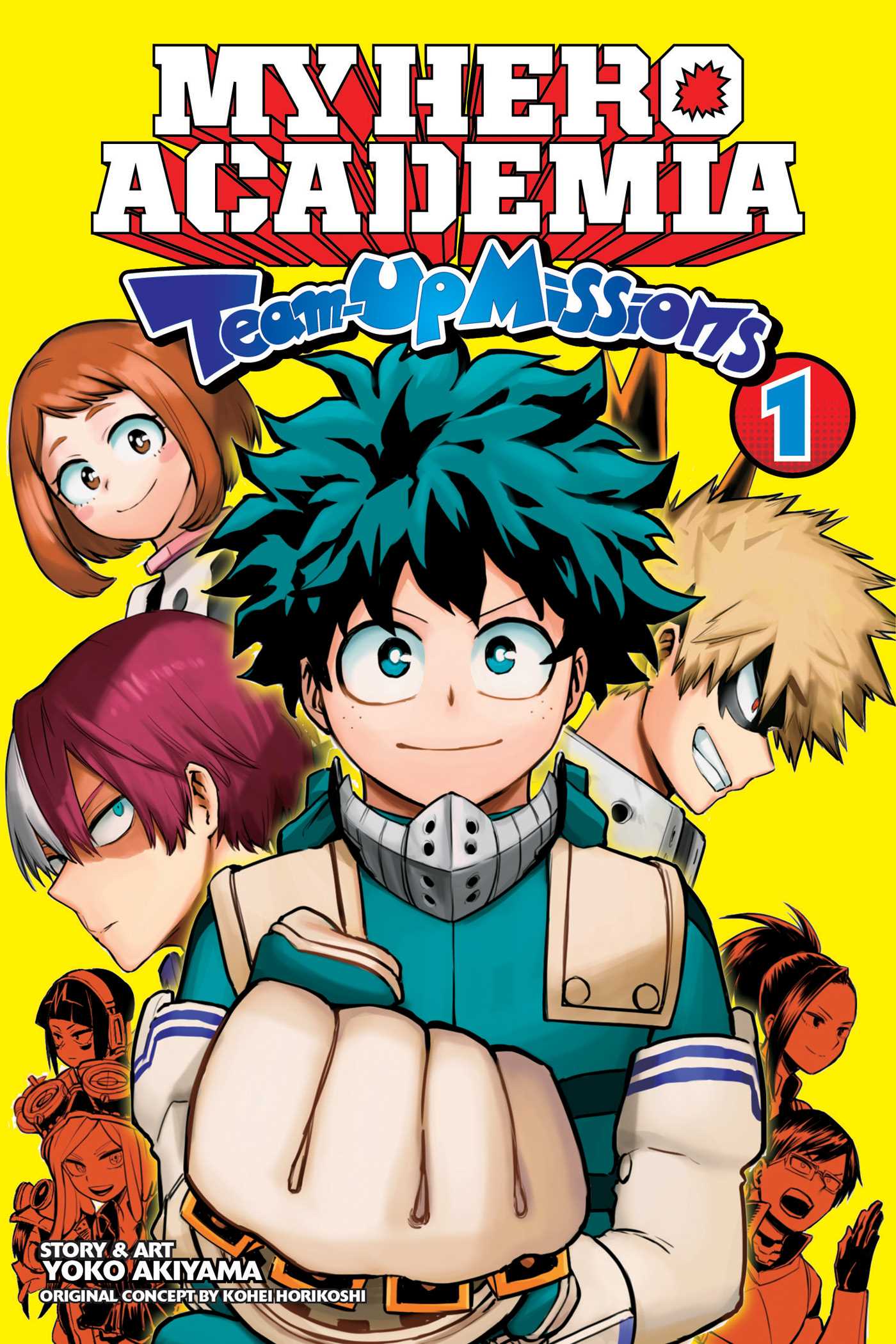 My Hero Academia: Team-Up Missions, Vol. 1 — manga cover