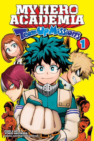 My Hero Academia: Team-Up Missions, Vol. 1 — manga cover