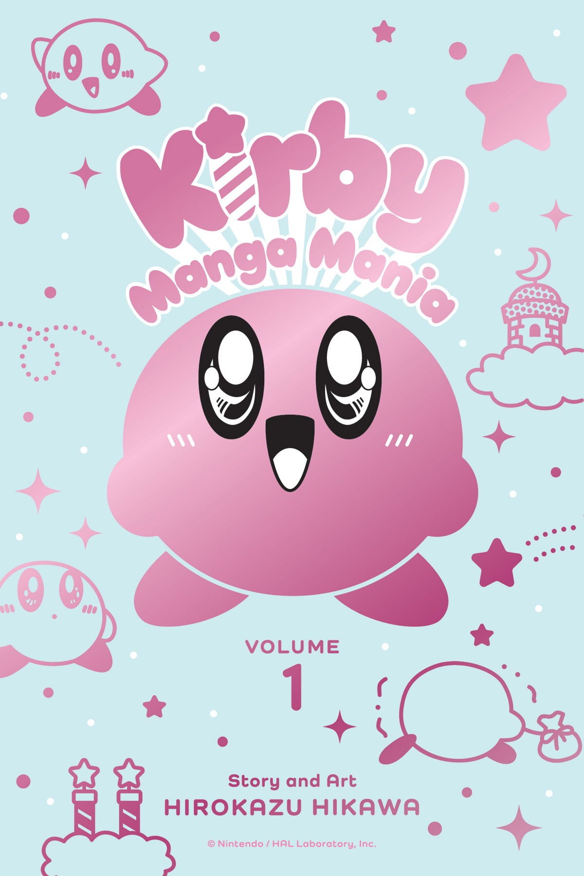 Kirby Manga Mania, Vol. 1 — manga cover