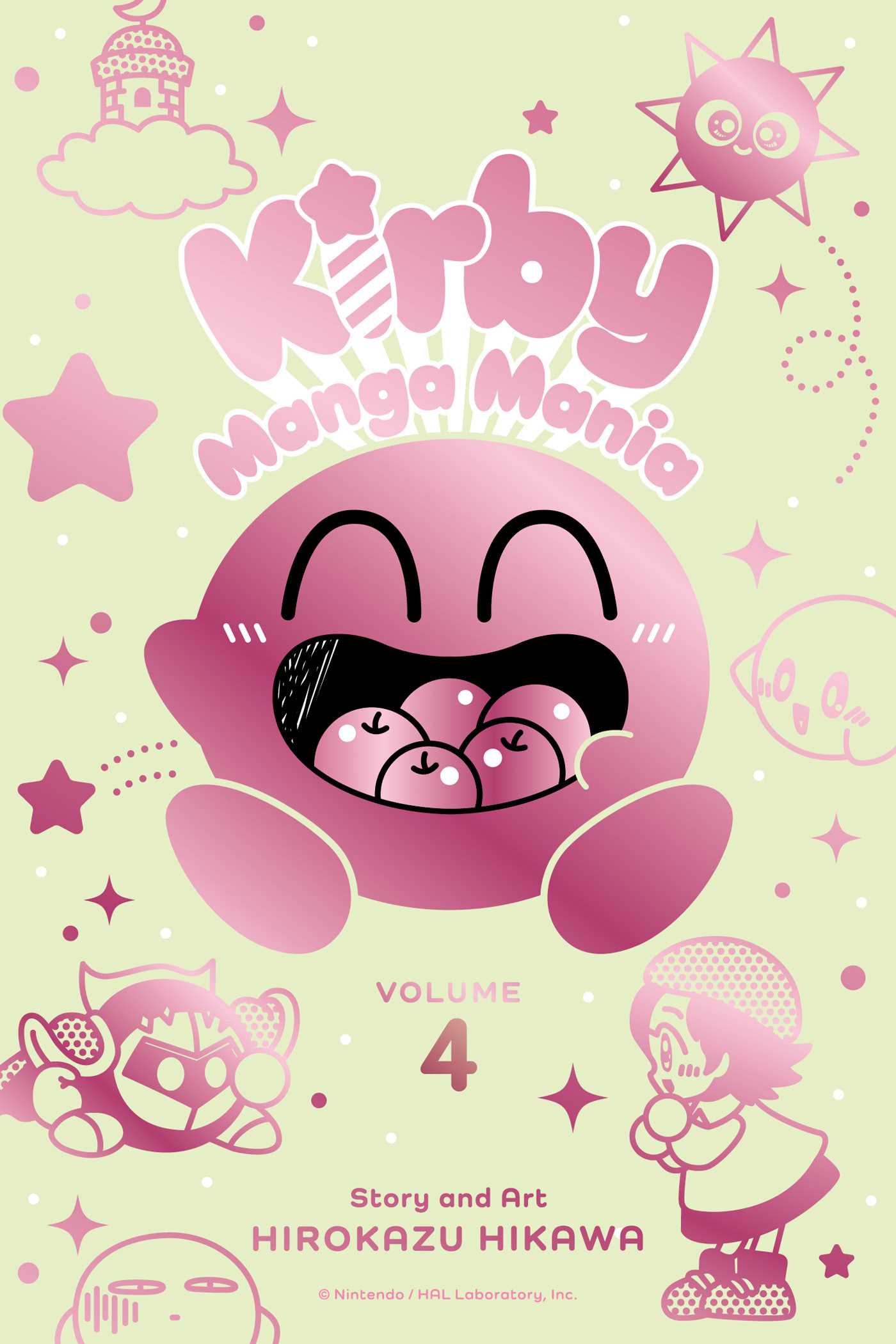 Kirby Manga Mania, Vol. 4 — manga cover