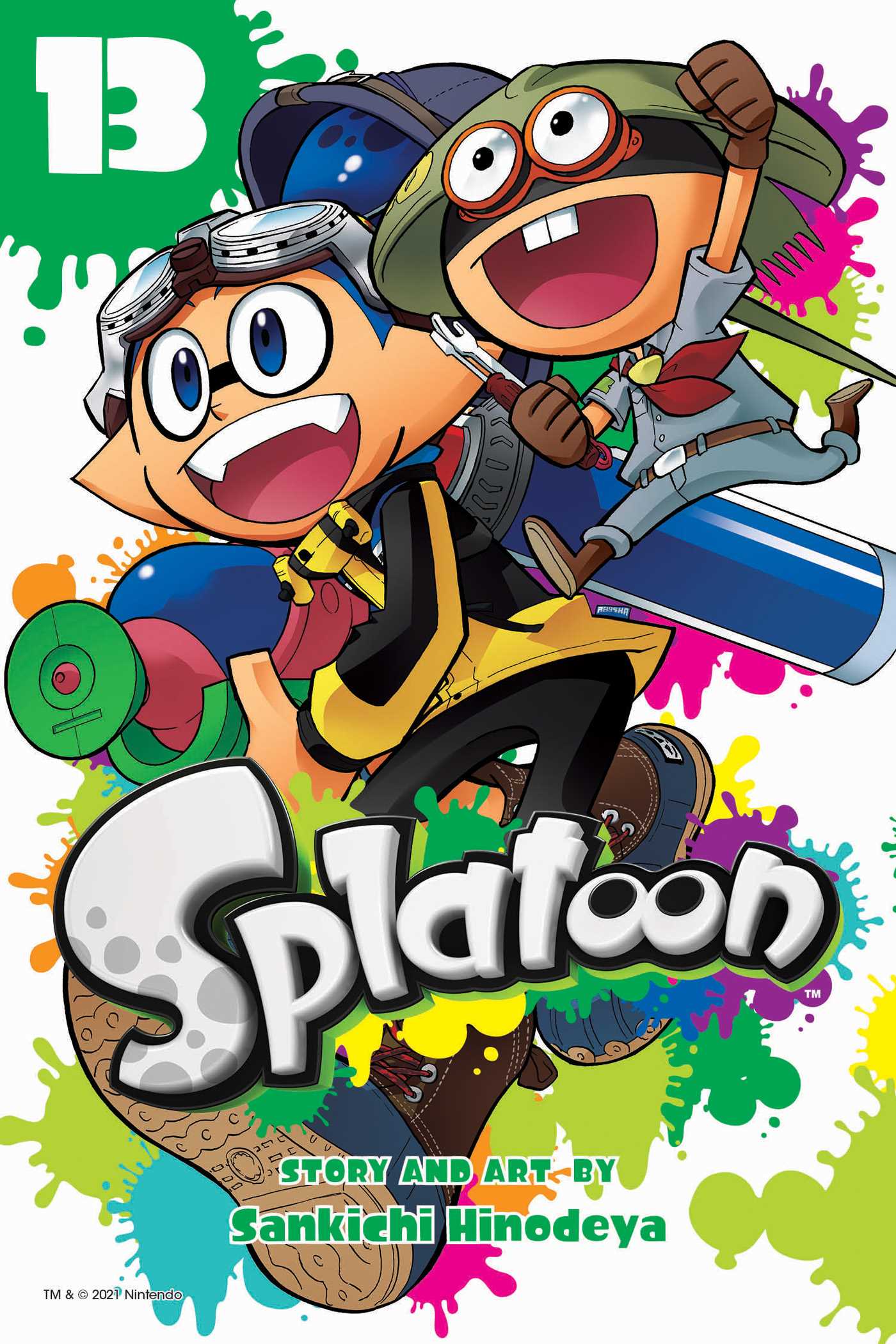 Splatoon, Vol. 13 — manga cover