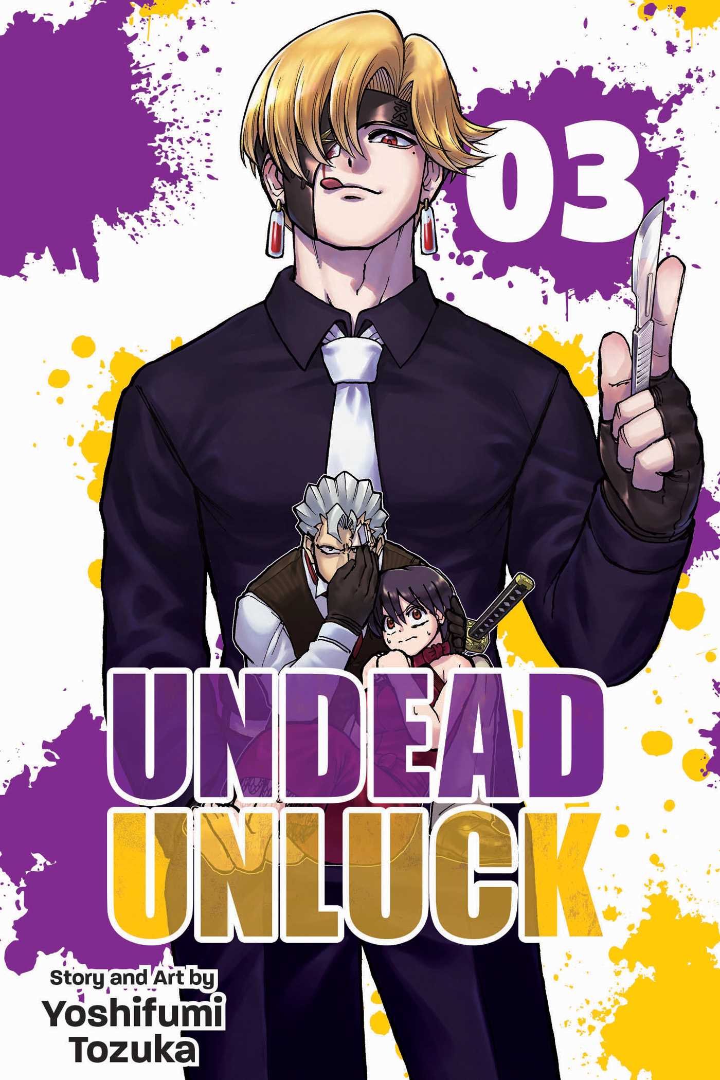 Undead Unluck, Vol. 3 — manga cover