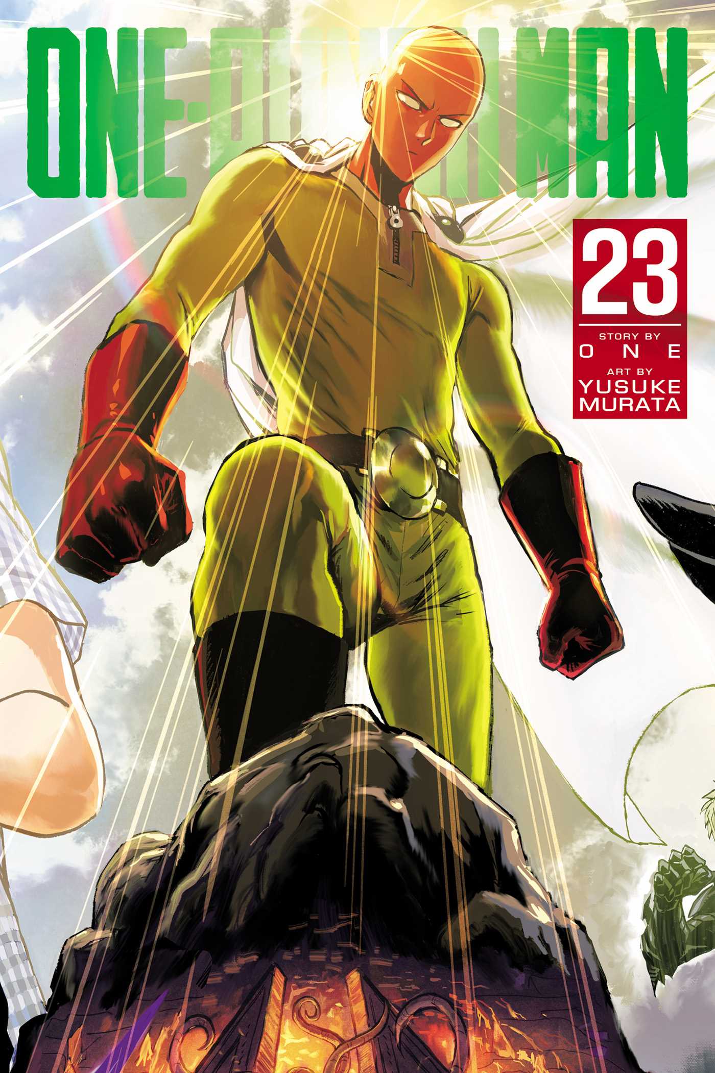 One-Punch Man, Vol. 23 — manga cover