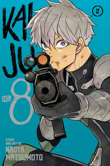 Kaiju No. 8, Vol. 2 — manga cover
