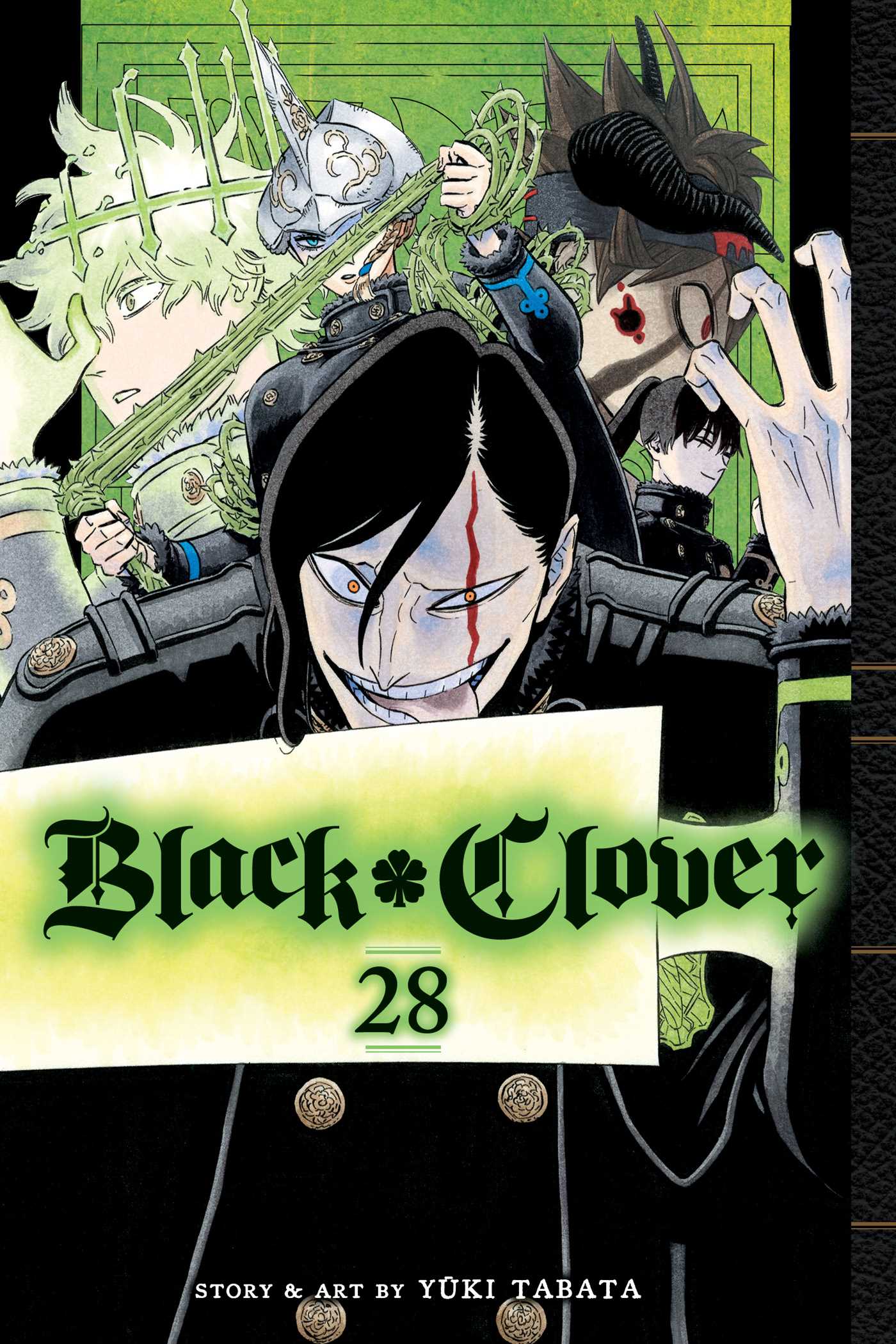 Black Clover, Vol. 28 — manga cover