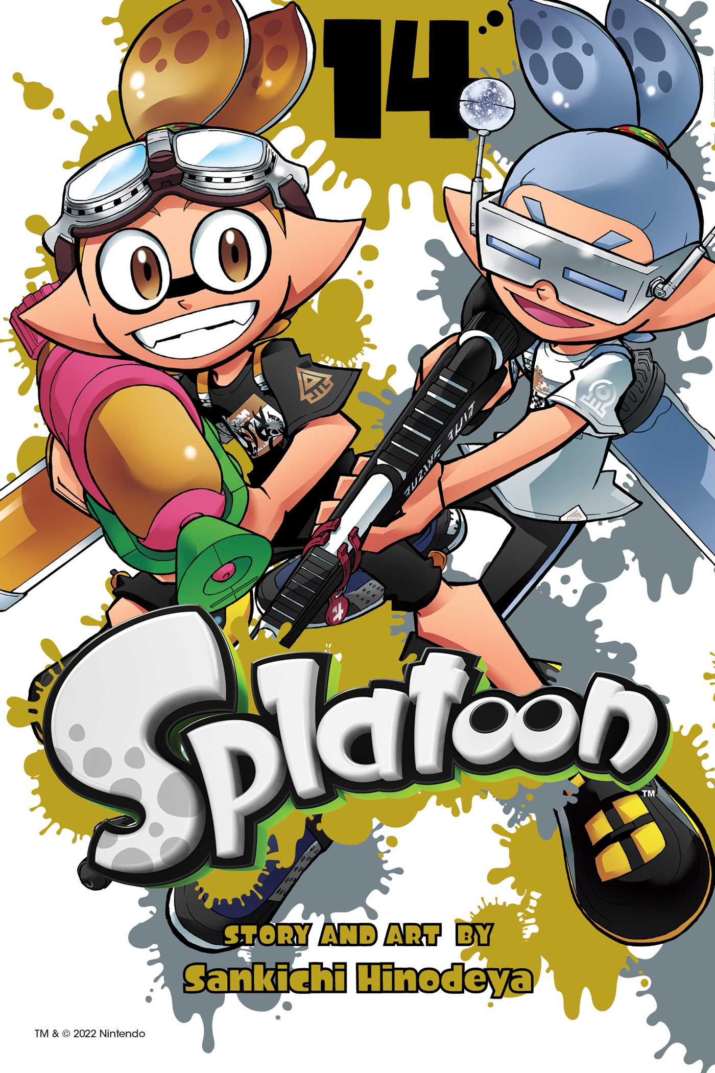 Splatoon, Vol. 14 — manga cover