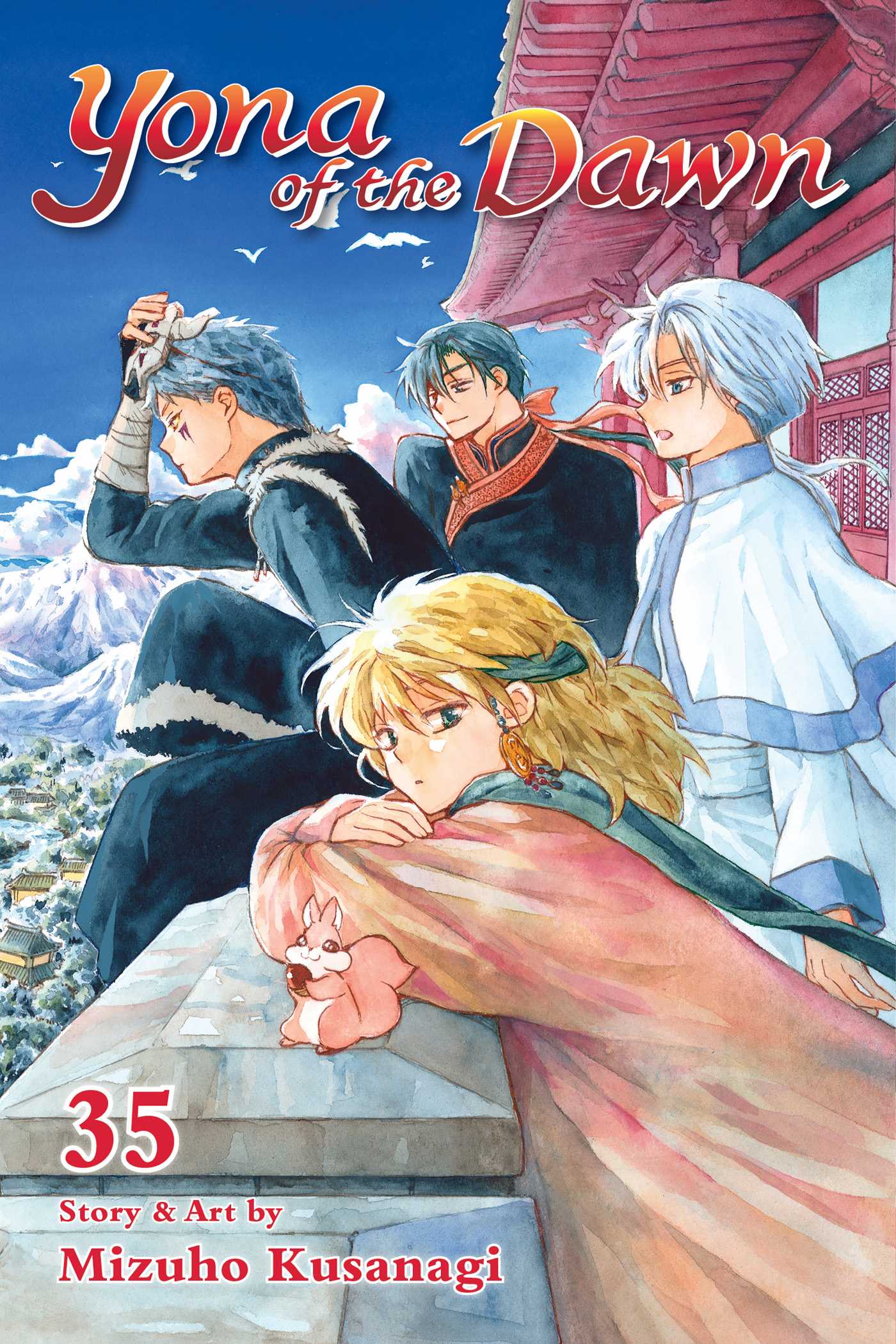 Yona of the Dawn, Vol. 35 — manga cover