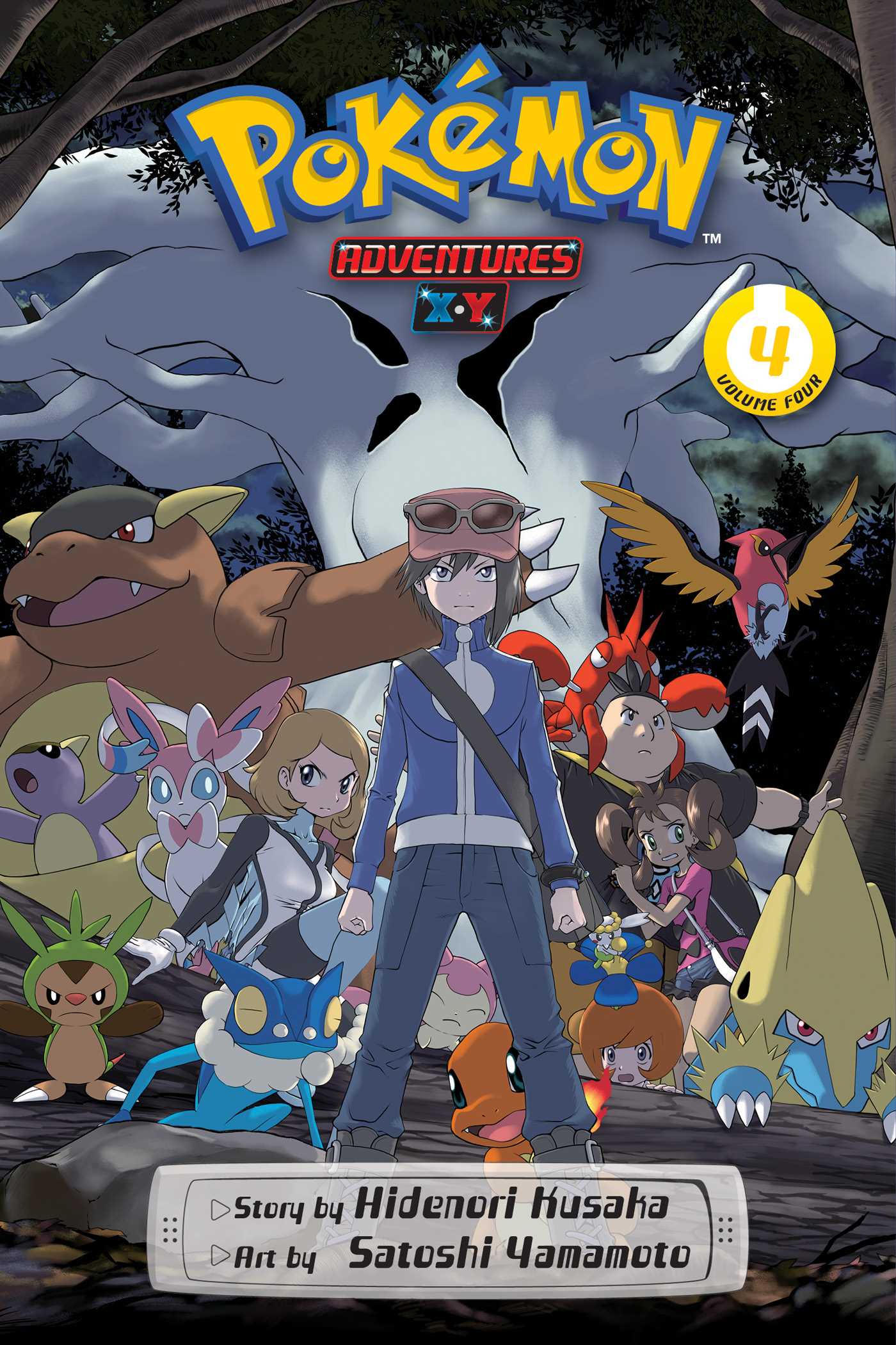 Pokémon Adventures: X•Y, Vol. 4 — manga cover