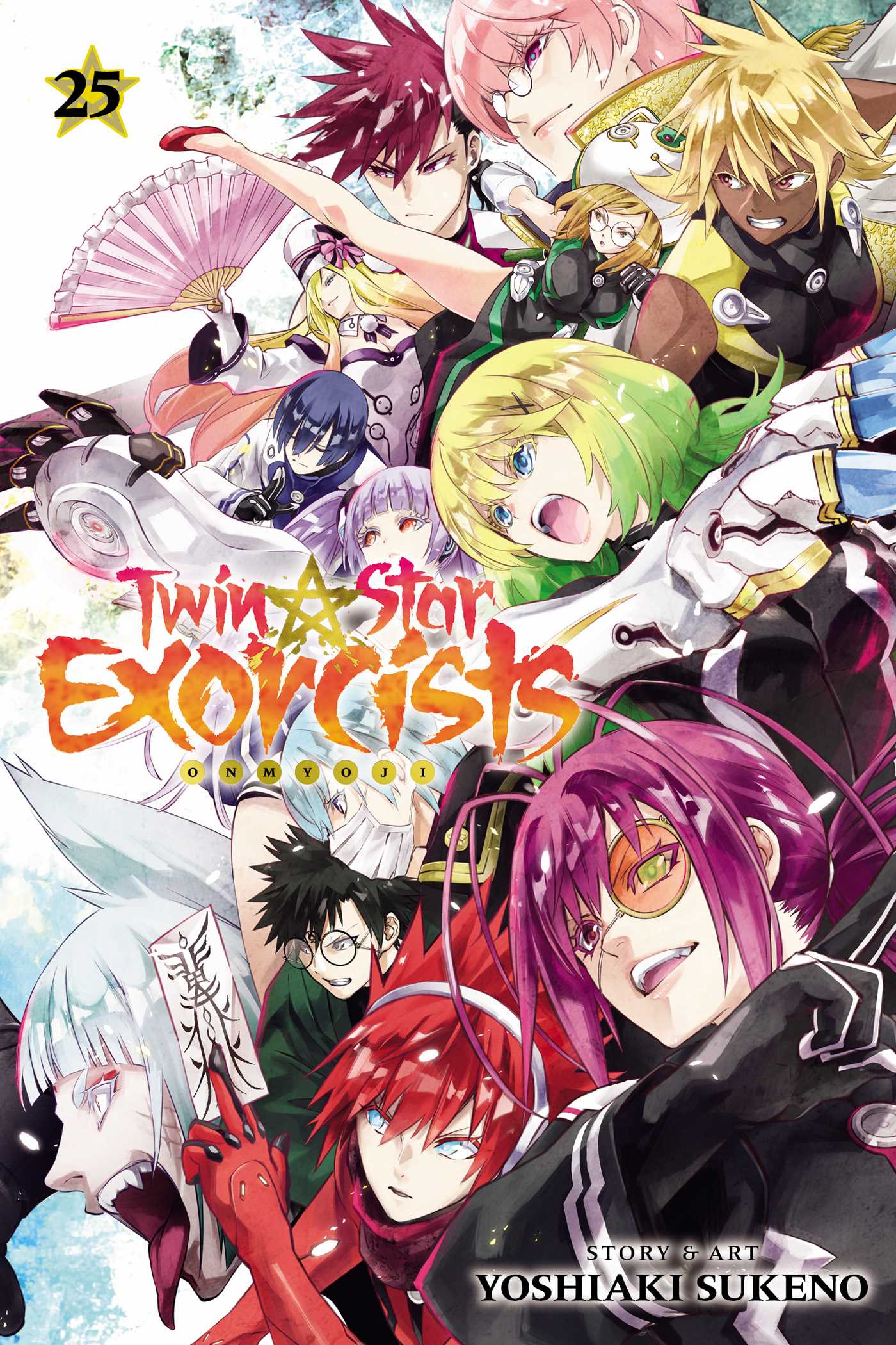 Twin Star Exorcists, Vol. 25 — manga cover
