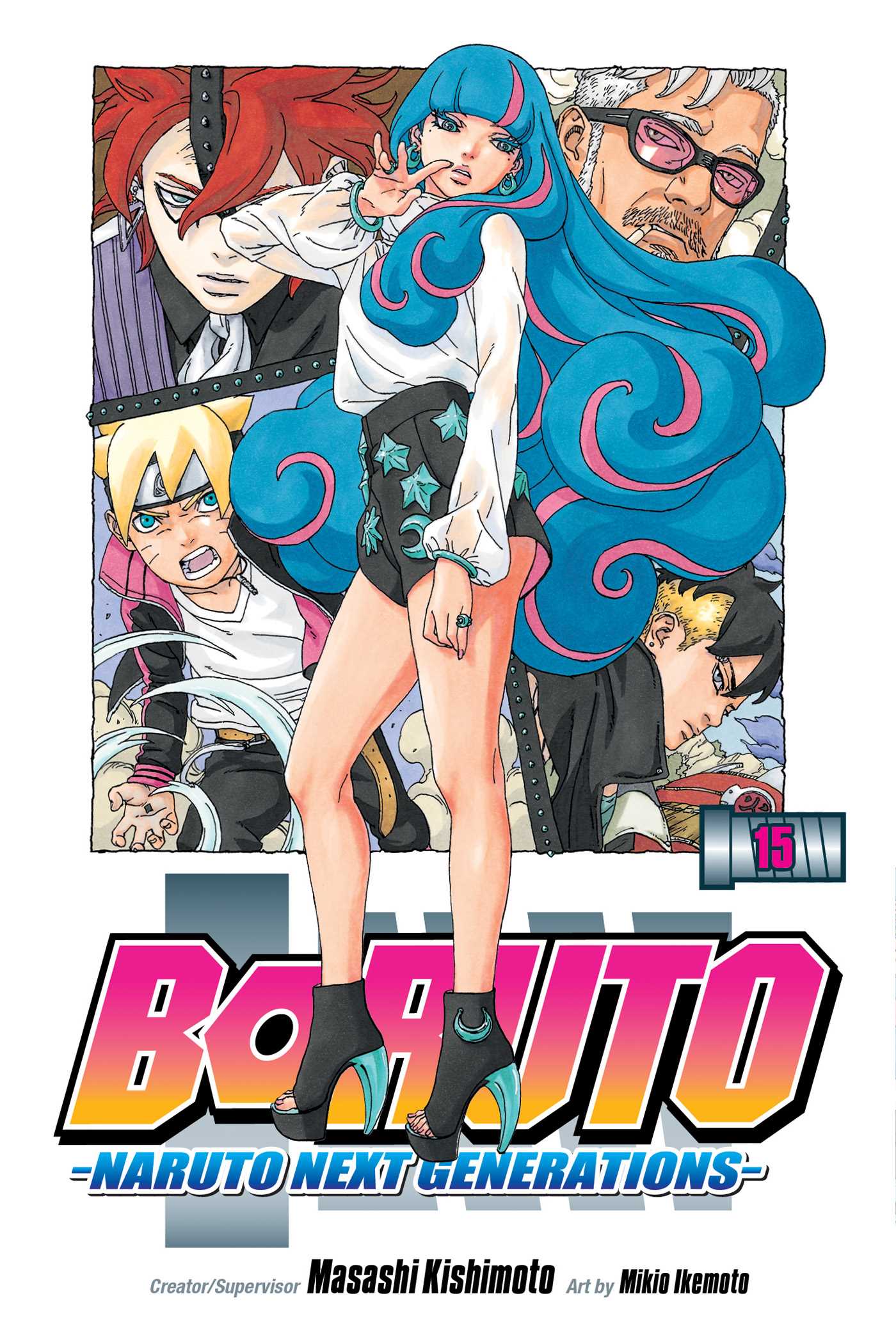 Boruto: Naruto Next Generations, Vol. 15 — manga cover