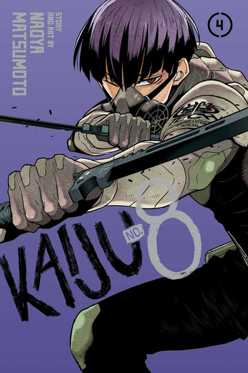 Kaiju No. 8, Vol. 4 — manga cover