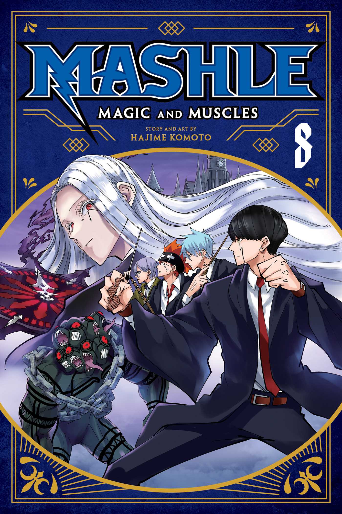 Mashle: Magic and Muscles, Vol. 8 — manga cover