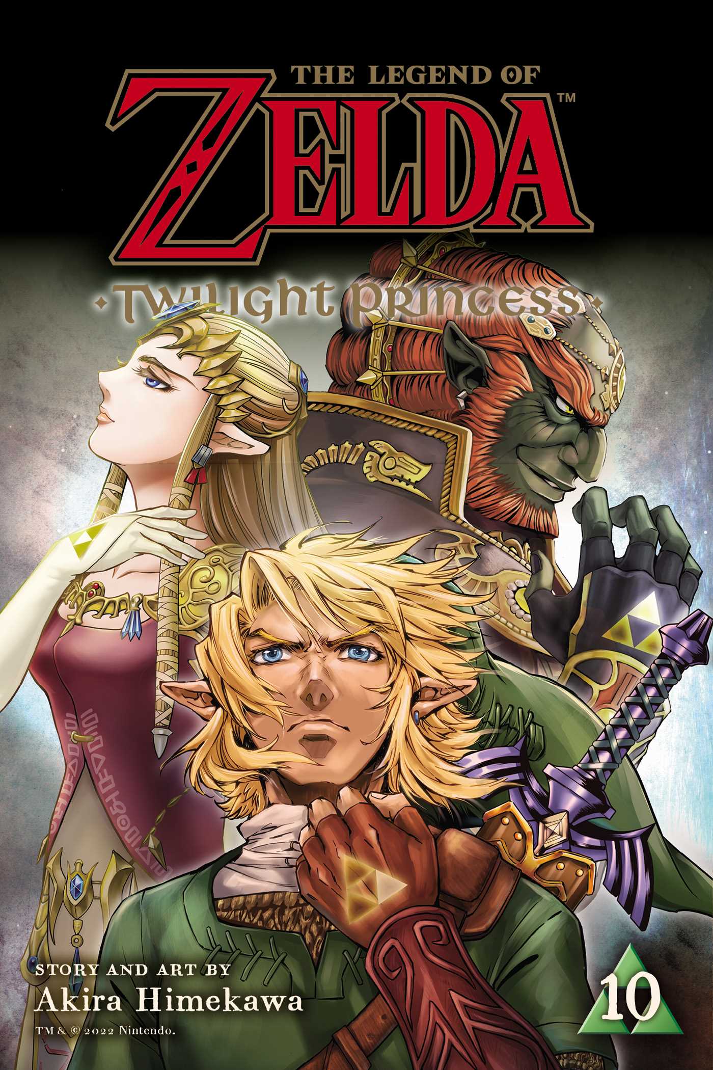 The Legend of Zelda: Twilight Princess, Vol. 10 — manga cover
