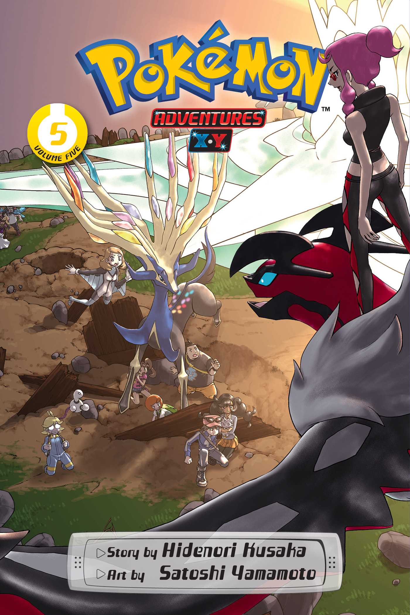 Pokémon Adventures: X•Y, Vol. 5 — manga cover