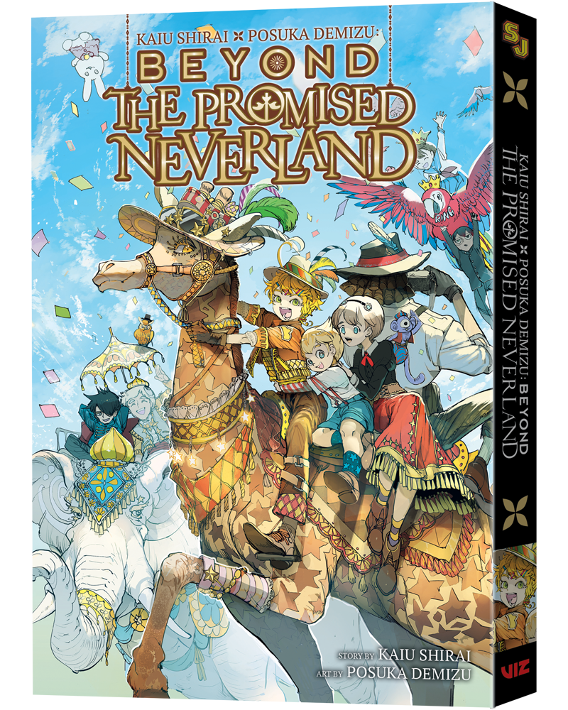Kaiu Shirai x Posuka Demizu: Beyond The Promised Neverland — manga cover