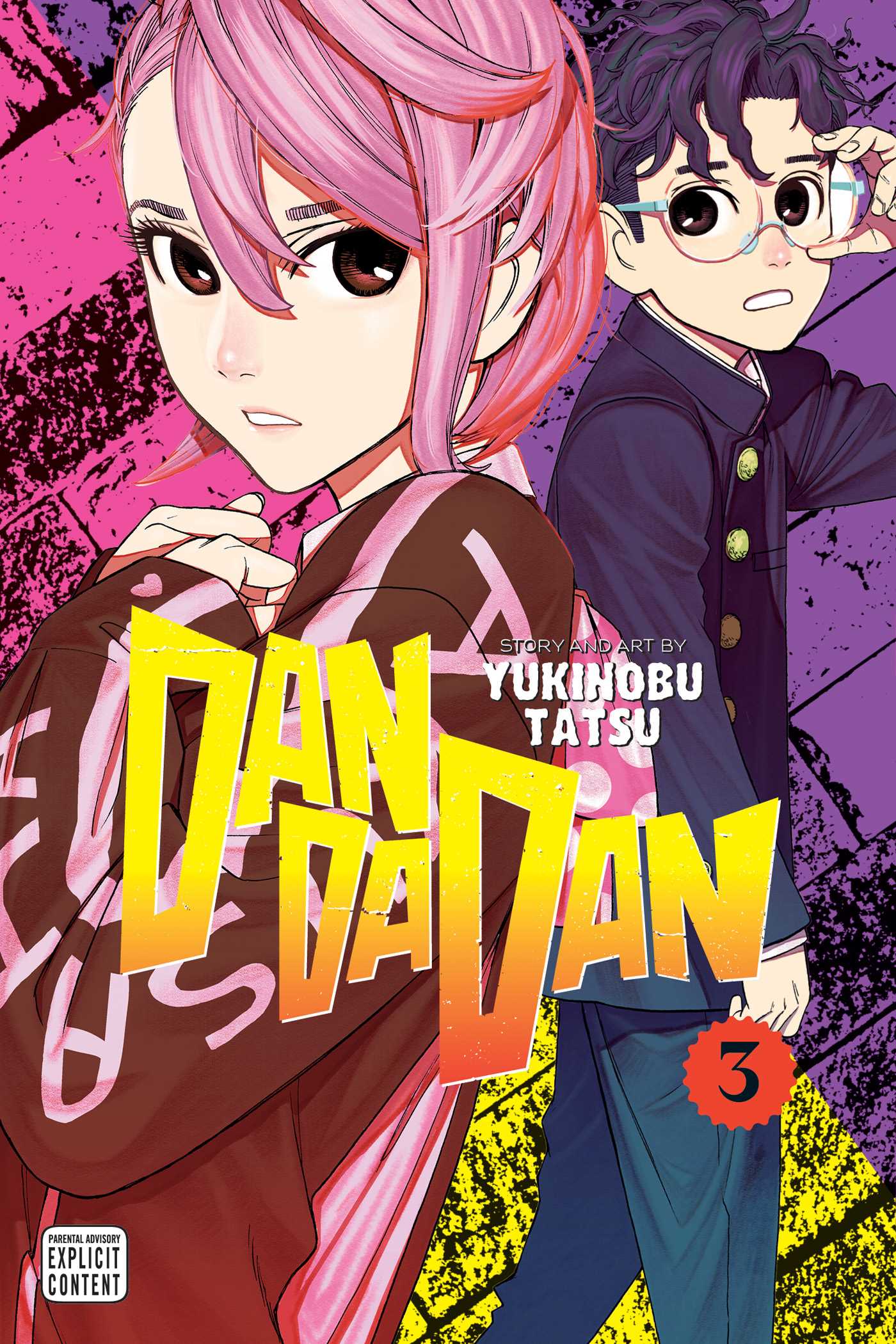 Dandadan, Vol. 3 — manga cover