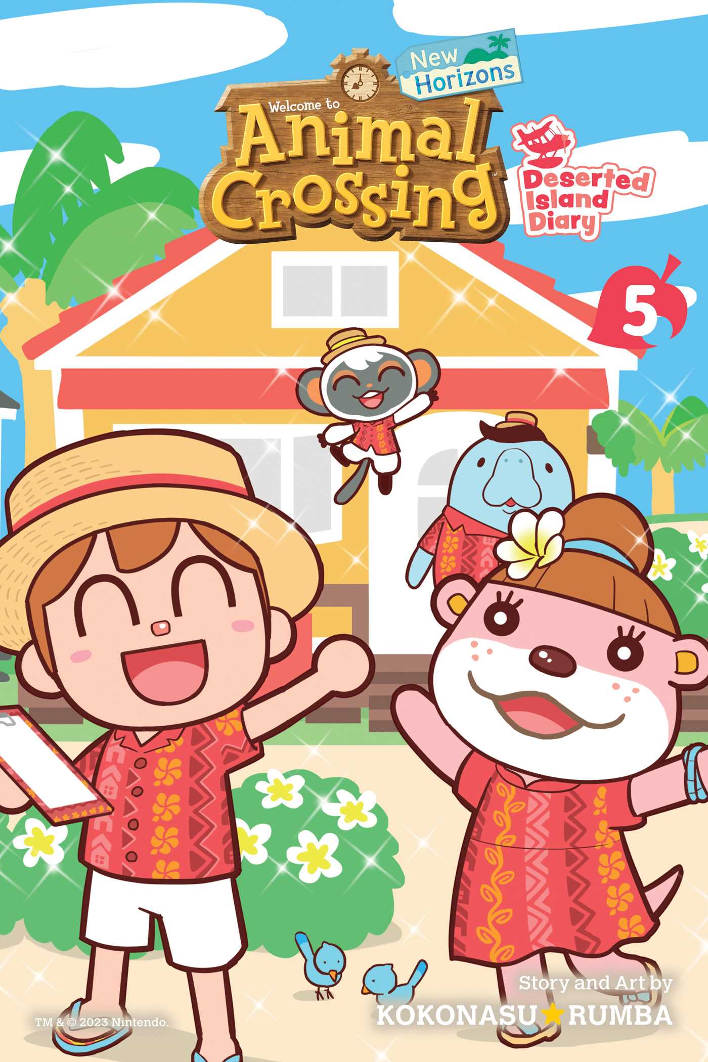 Animal Crossing: New Horizons, Vol. 5 — manga cover