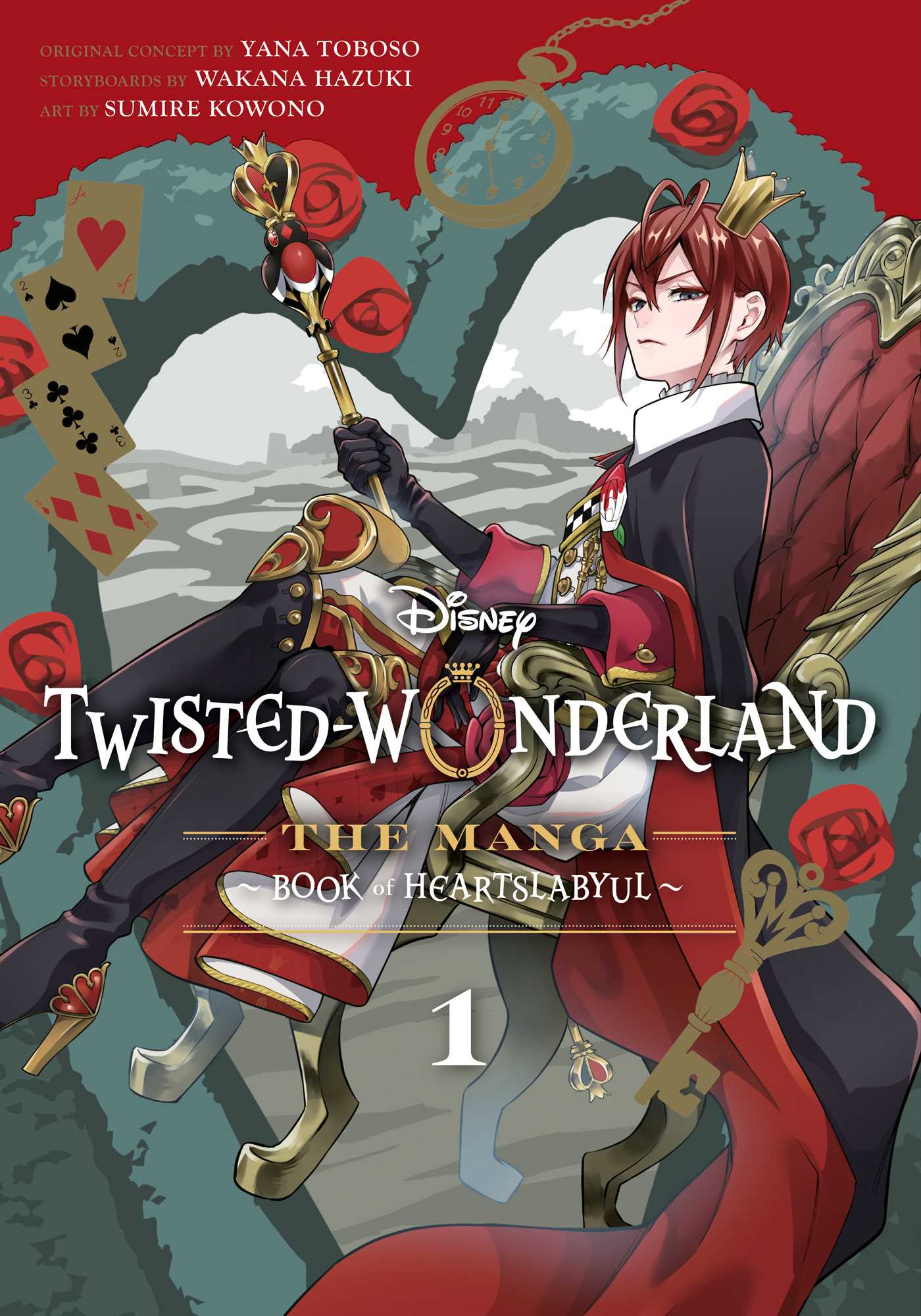 Disney Twisted-Wonderland: The Manga – Book of Heartslabyul, Vol. 1 — manga cover