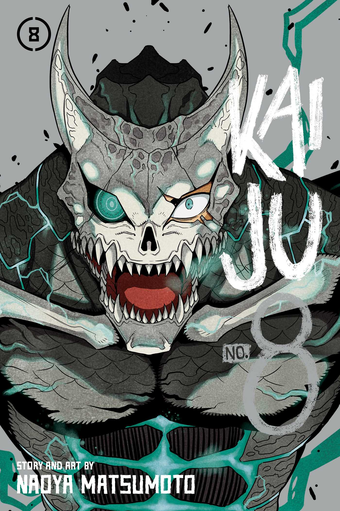 Kaiju No. 8, Vol. 8 — manga cover