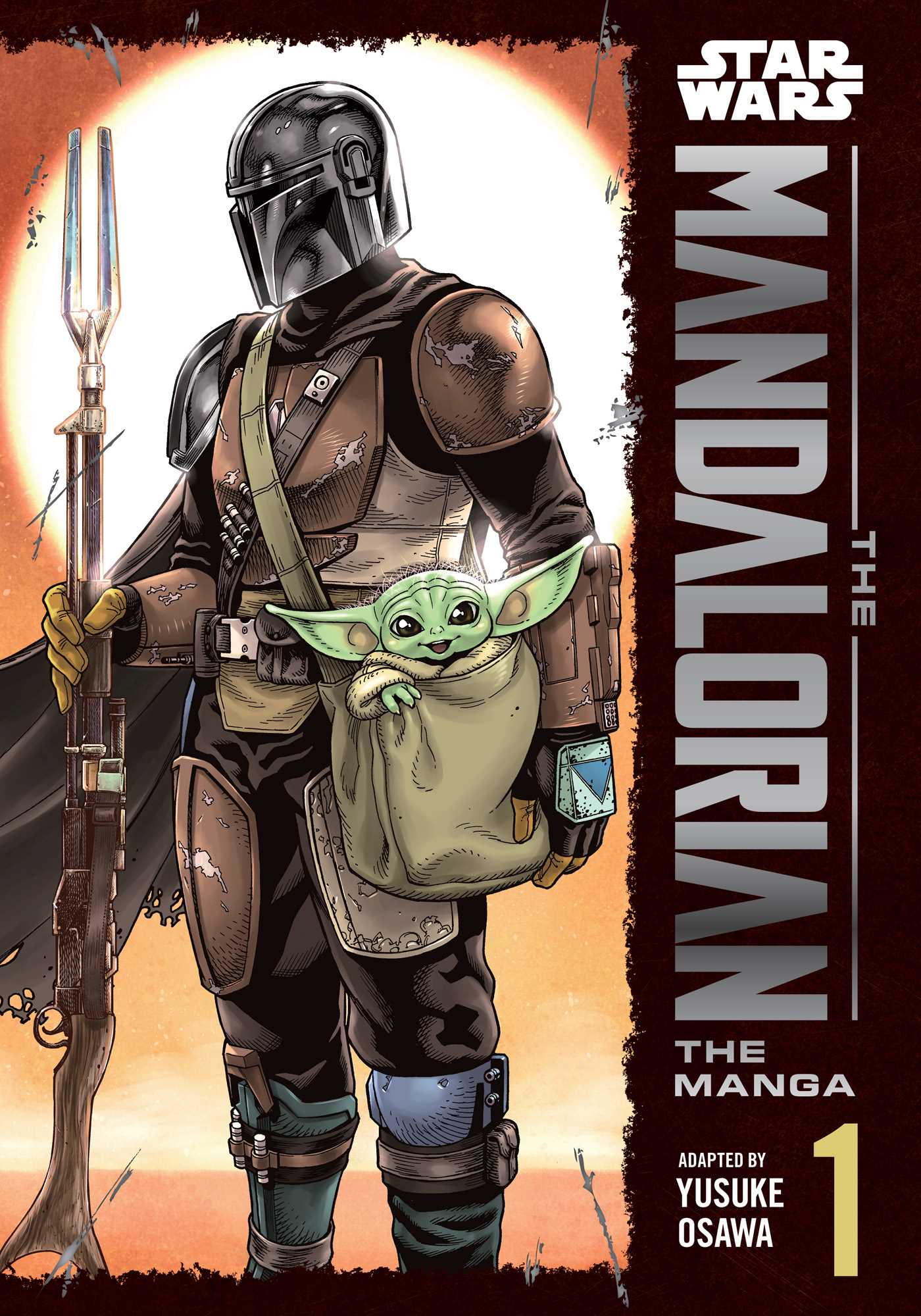 Star Wars: The Mandalorian: The Manga, Vol. 1 — manga cover