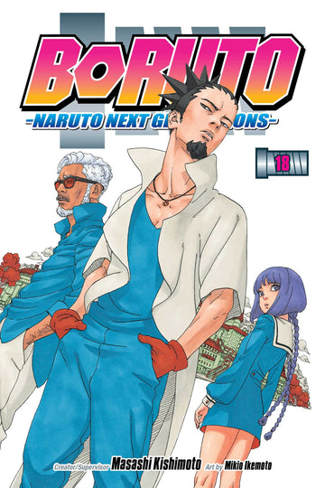 Boruto: Naruto Next Generations, Vol. 18 — manga cover