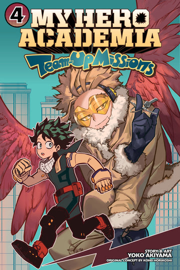 My Hero Academia: Team-Up Missions, Vol. 4 — manga cover