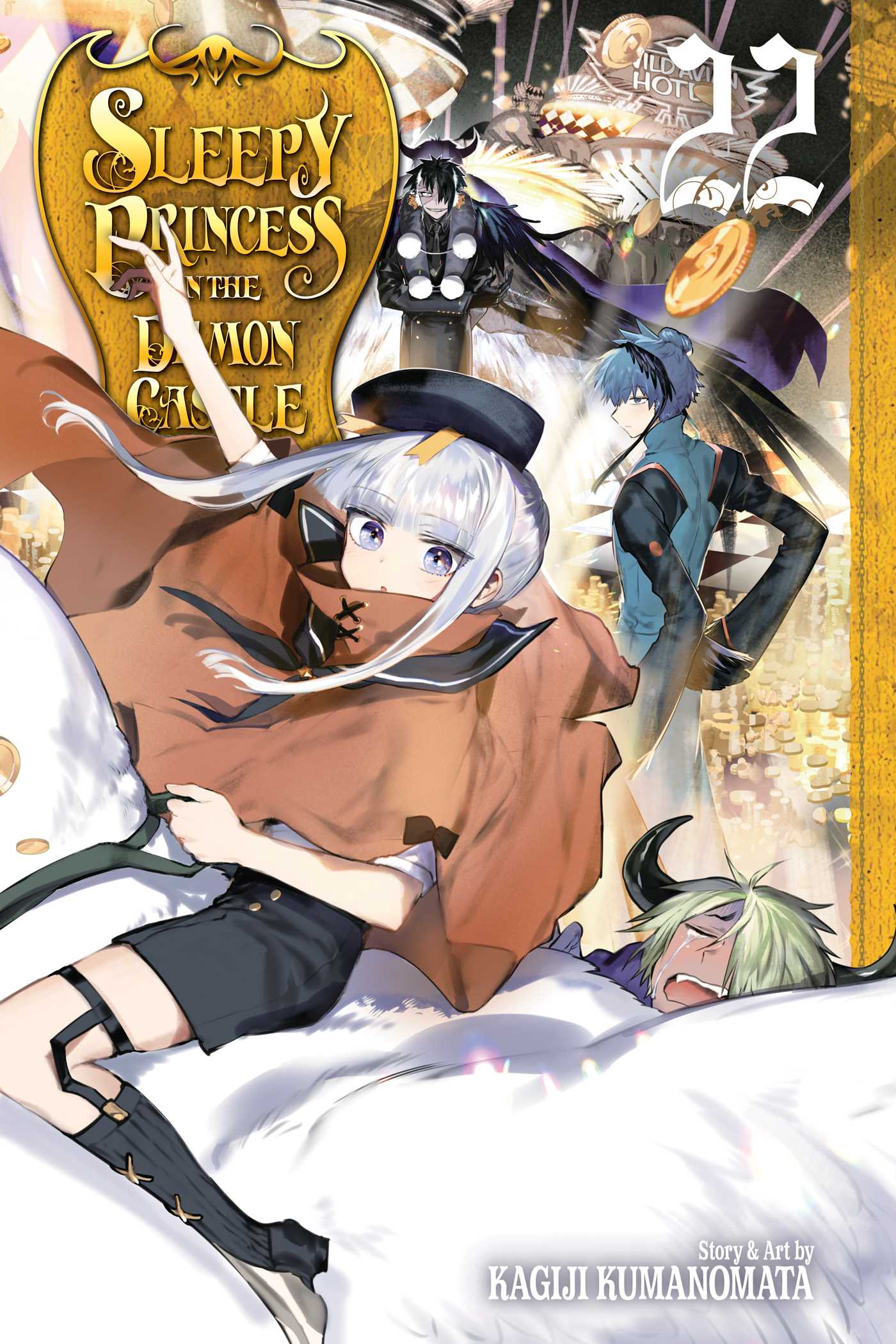 Sleepy Princess in the Demon Castle, Vol. 22 — manga cover
