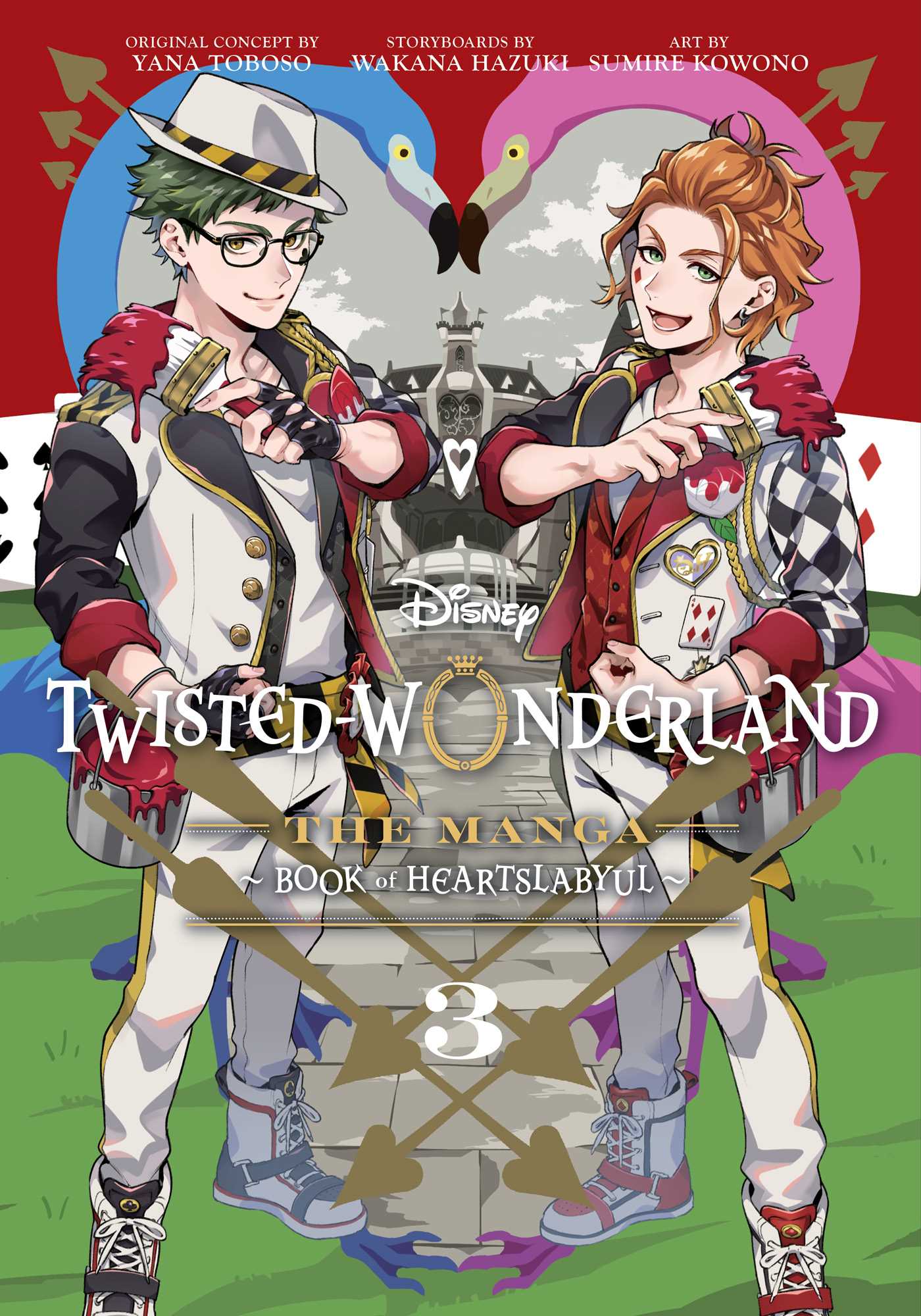 Disney Twisted-Wonderland: The Manga – Book of Heartslabyul, Vol. 3 — manga cover
